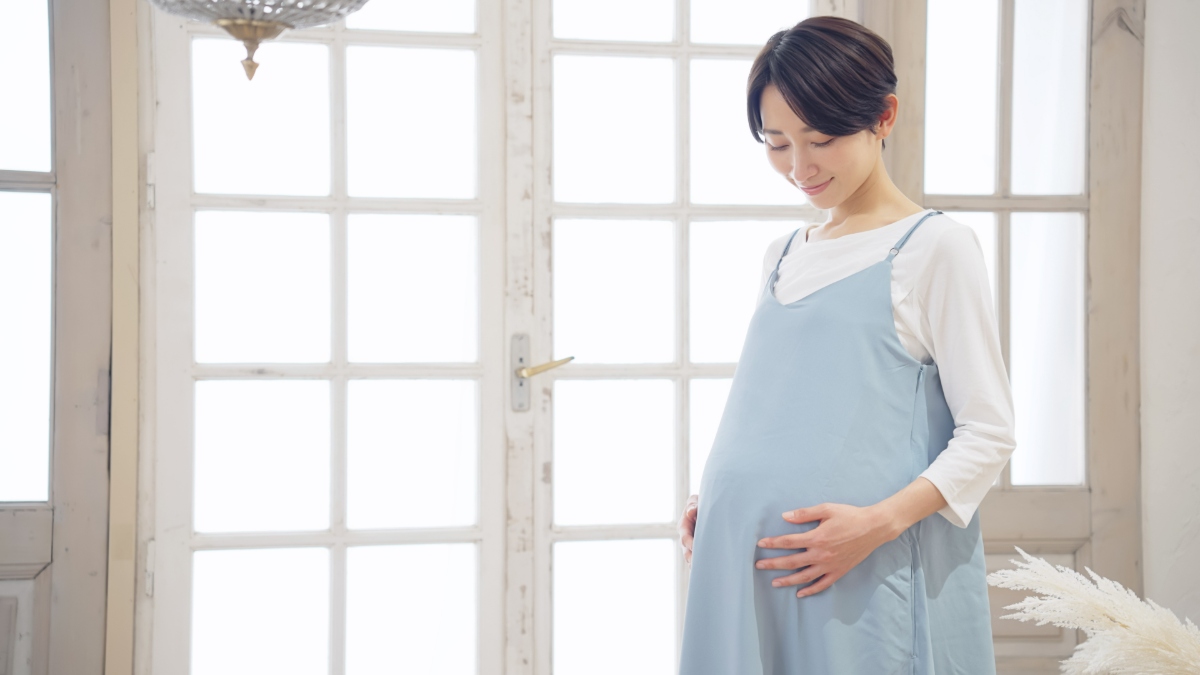妊娠中の女性